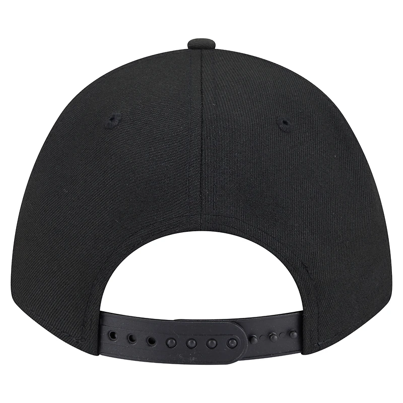 Men's New Era  Black Jacksonville Jaguars Team Collection 9FORTY M-Crown A-Frame Adjustable Hat