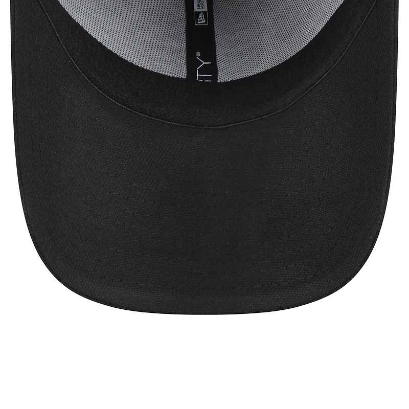 Men's New Era  Black Jacksonville Jaguars Throwback Logo Standard 39THIRTY Flex Hat