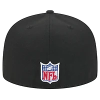 Men's New Era Teal Jacksonville Jaguars  Main 59FIFTY Fitted Hat