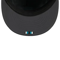 Men's New Era Charcoal Jacksonville Jaguars 2025 Sideline Cold Weather Retro Crown 59FIFTY Fitted Hat