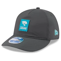 Men's New Era Charcoal Jacksonville Jaguars 2025 Sideline Cold Weather Retro Crown 59FIFTY Fitted Hat