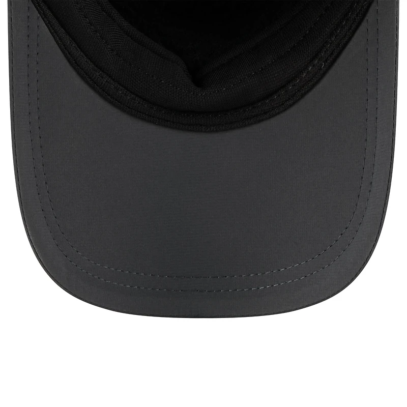 Men's New Era Charcoal Jacksonville Jaguars 2025 Sideline Cold Weather Runner Dog Ear Adjustable Hat