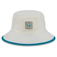 Men's New Era  Cream Jacksonville Jaguars 2026 NFL Training Camp Sport Bucket Hat