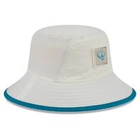 Men's New Era  Cream Jacksonville Jaguars 2026 NFL Training Camp Sport Bucket Hat