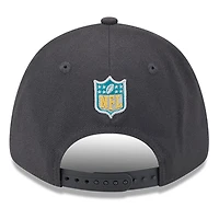 Men's New Era  Graphite Jacksonville Jaguars 2024 NFL Draft 9FORTY Adjustable Hat