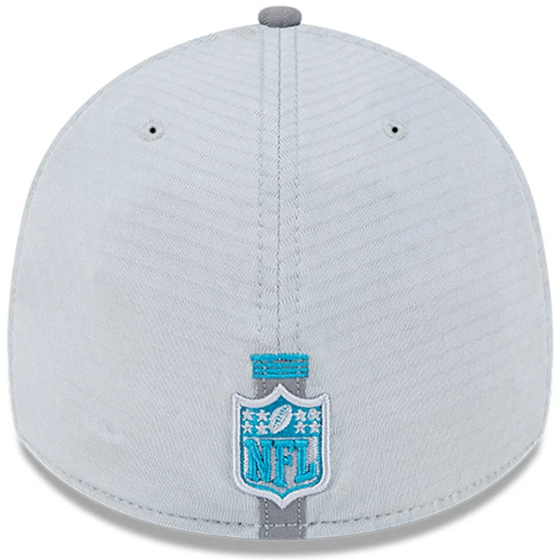 Men's New Era Gray Jacksonville Jaguars 2024 NFL Training Camp 39THIRTY Flex Hat