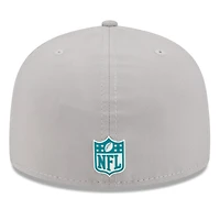 Men's New Era Gray Jacksonville Jaguars 2025 Sideline  59FIFTY Fitted Hat