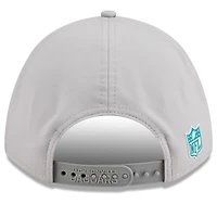 Men's New Era Gray Jacksonville Jaguars 2025 Sideline  M-Crown 9FORTY Adjustable Hat