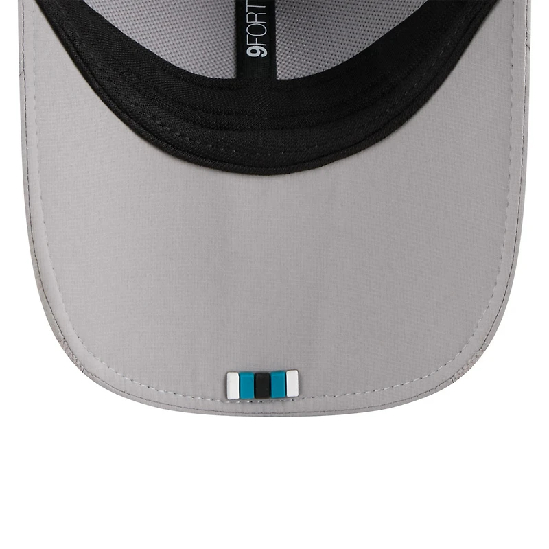 Men's New Era Gray Jacksonville Jaguars 2025 Sideline  M-Crown 9FORTY Adjustable Hat