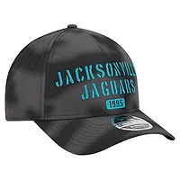 Men's New Era Gray Jacksonville Jaguars Halftone Camo 9FORTY Hat