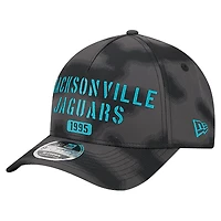 Men's New Era Gray Jacksonville Jaguars Halftone Camo 9FORTY Hat