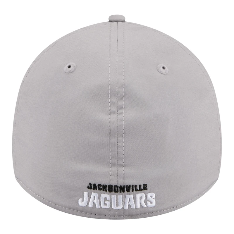 Casquette New Era Flex grise Jacksonville Jaguars perforée 39THIRTY pour homme
