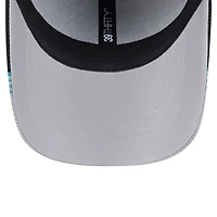 Casquette 39THIRTY Flex Throwback Active Visor Trim pour homme des Jaguars de Jacksonville New Era, gris