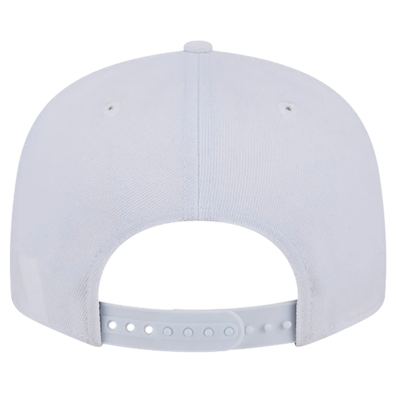 Casquette Snapback 9FIFTY Main Blanc sur Blanc des Jacksonville Jaguars New Era pour hommes