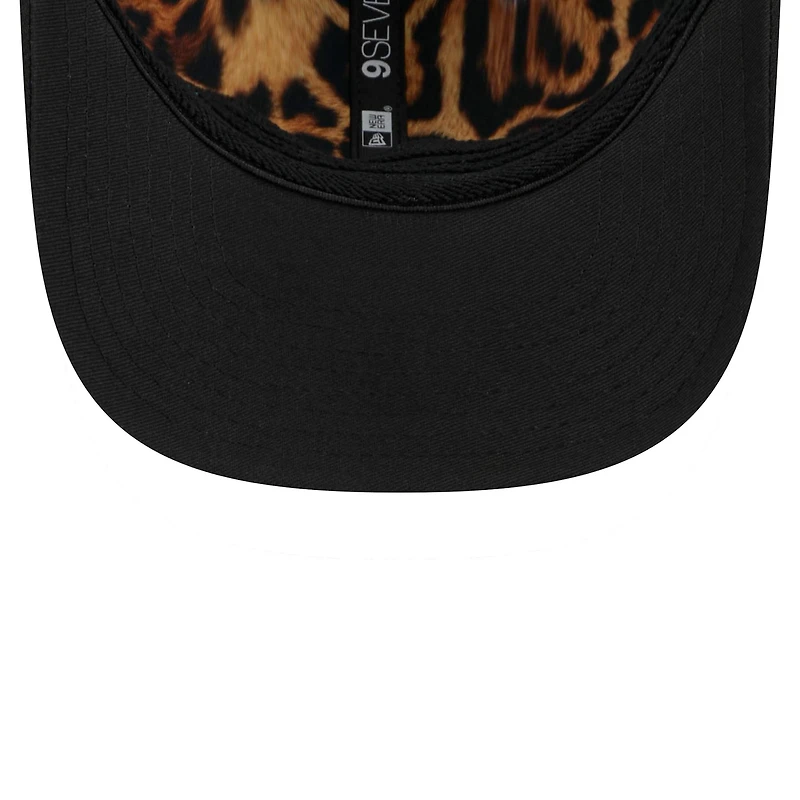 Casquette ajustable New Era pour homme, bleu sarcelle/noir, Jacksonville Jaguars, Draft NFL 2026, modèle 9SEVENTY