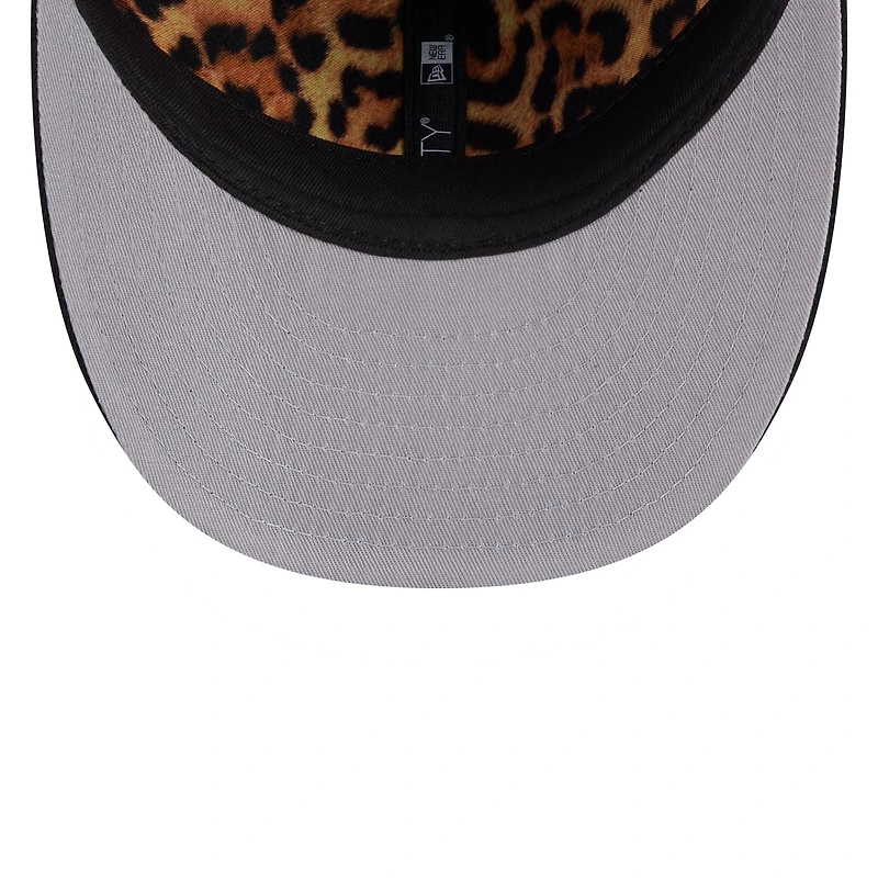 Casquette New Era 59FIFTY pré-courbée pour homme, bleu sarcelle/noir, Jacksonville Jaguars, Draft NFL 2026