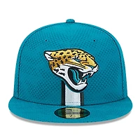Men's New Era  Teal Jacksonville Jaguars 2024 Sideline 59FIFTY Fitted Hat