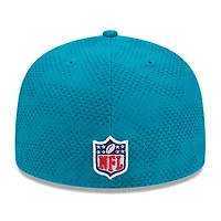 Men's New Era  Teal Jacksonville Jaguars 2024 Sideline 59FIFTY Fitted Hat