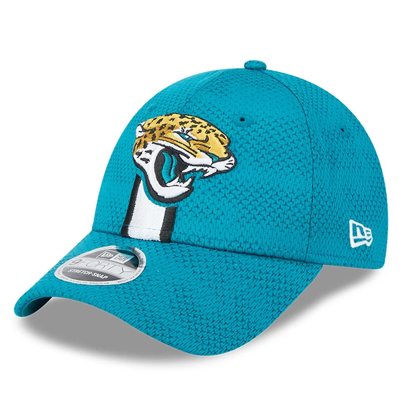 Men's New Era Teal Jacksonville Jaguars 2024 Sideline 9FORTY Stretch-Snap Hat