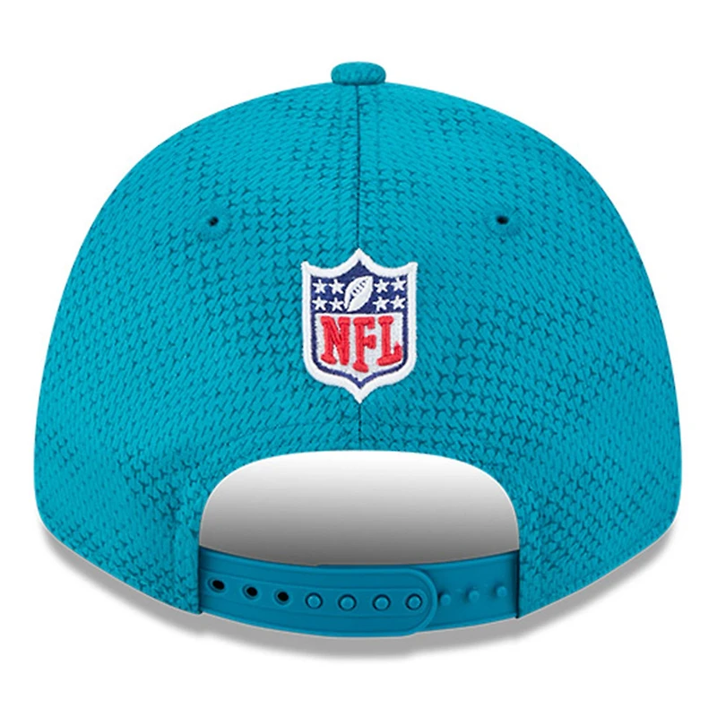 Men's New Era Teal Jacksonville Jaguars 2024 Sideline 9FORTY Stretch-Snap Hat