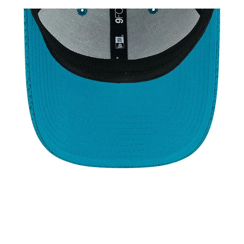Men's New Era Teal Jacksonville Jaguars 2024 Sideline 9FORTY Stretch-Snap Hat