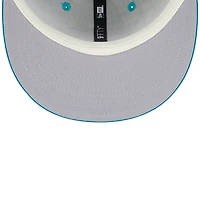 Men's New Era Teal Jacksonville Jaguars 2024 Sideline Statement 9FIFTY Snapback Hat