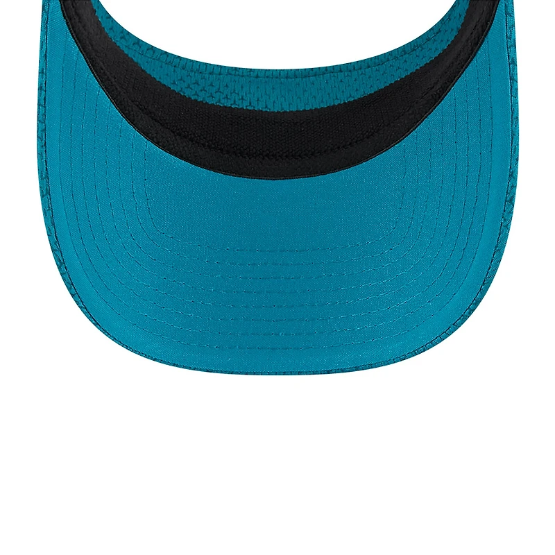 Men's New Era  Teal Jacksonville Jaguars 2024 Sideline Visor