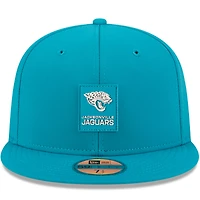 Casquette ajustée 59FIFTY pour homme, bleu sarcelle, Jacksonville Jaguars 2025, New Era