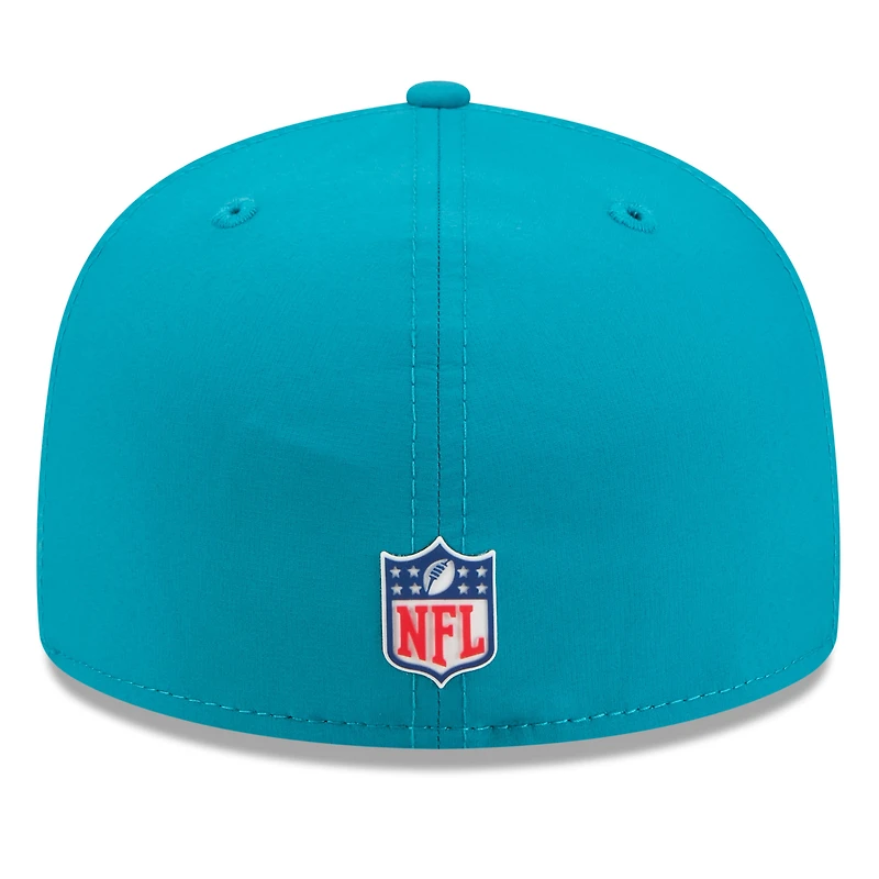Casquette ajustée 59FIFTY pour homme, bleu sarcelle, Jacksonville Jaguars 2025, New Era