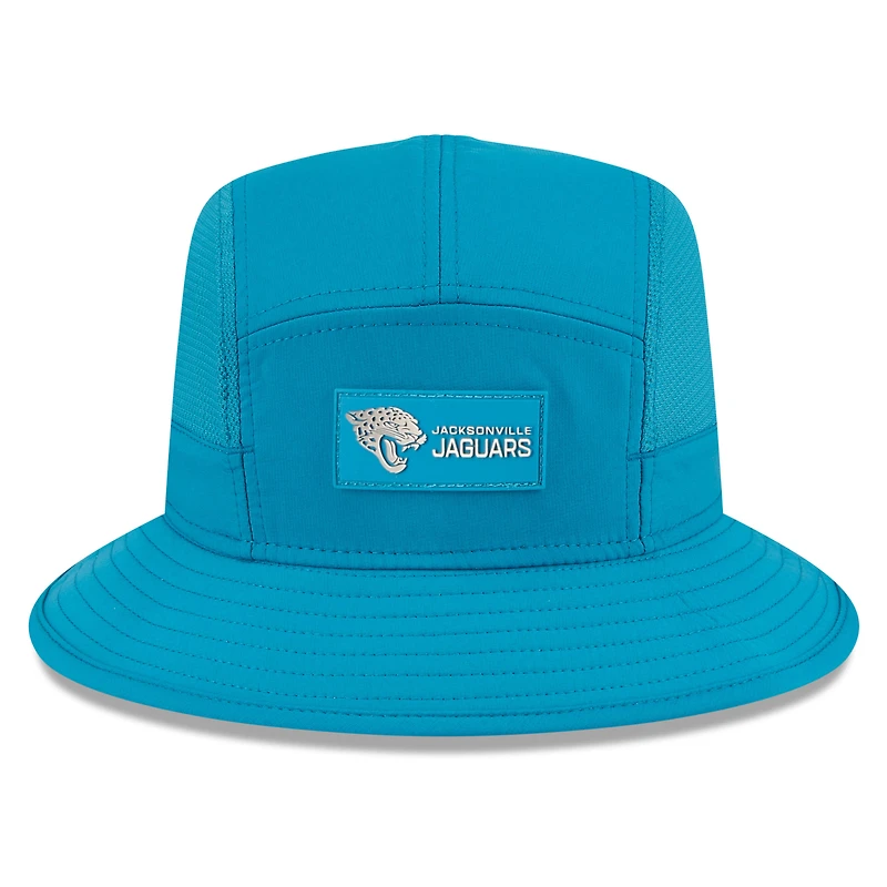 Men's New Era Teal Jacksonville Jaguars 2025 Sideline  Bucket Hat