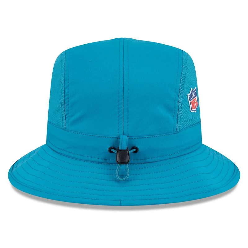 Men's New Era Teal Jacksonville Jaguars 2025 Sideline  Bucket Hat