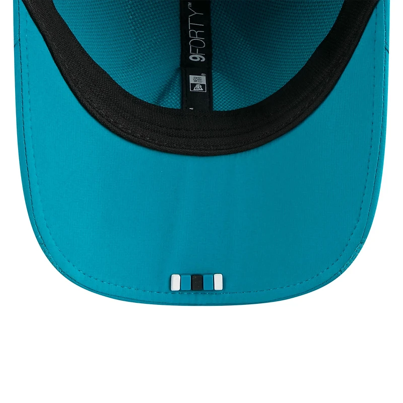 Men's New Era Teal Jacksonville Jaguars 2025 Sideline  M-Crown 9FORTY Adjustable Hat