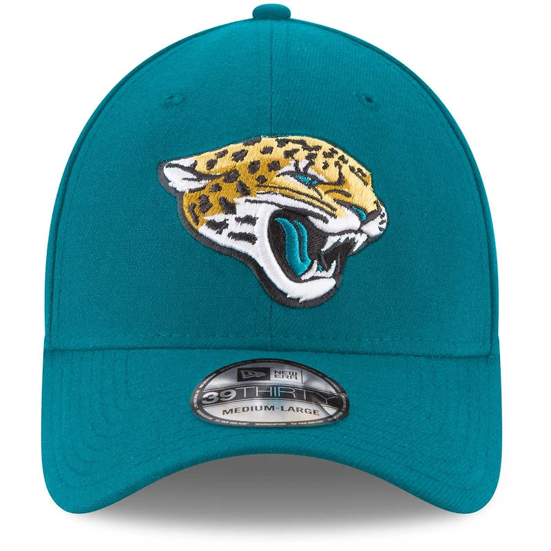 Casquette classique New Era Jacksonville Jaguars 39THIRTY Flex Team pour homme