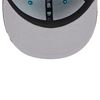 Men's New Era Teal Jacksonville Jaguars Active Two-Tone Camo 59FIFTY Fitted Hat