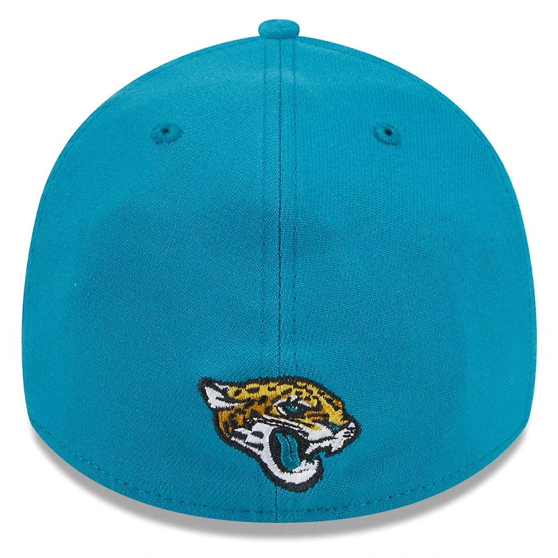 Men's New Era Teal Jacksonville Jaguars City Originals 39THIRTY Flex Hat