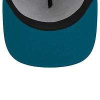 Casquette Snapback 9FIFTY Jacksonville Jaguars Court Sport New Era pour hommes, bleu sarcelle