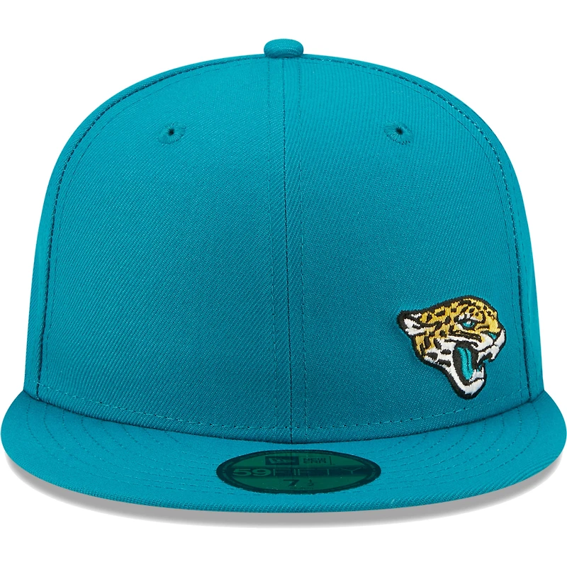 Men's New Era Teal Jacksonville Jaguars Flawless 59FIFTY Fitted Hat