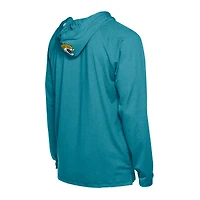 Men's New Era  Teal Jacksonville Jaguars Functional Fandom Hoodie