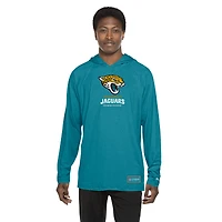 Men's New Era  Teal Jacksonville Jaguars Functional Fandom Hoodie