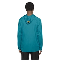 Men's New Era  Teal Jacksonville Jaguars Functional Fandom Hoodie