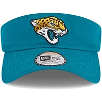 Men's New Era Teal Jacksonville Jaguars Main Adjustable Visor