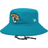 Chapeau bob principal des Jaguars de Jacksonville New Era bleu sarcelle pour homme