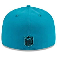Men's New Era Teal Jacksonville Jaguars  Main Patch 59FIFTY Fitted Hat
