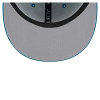 Men's New Era Teal Jacksonville Jaguars Main Script 9FIFTY Snapback Hat