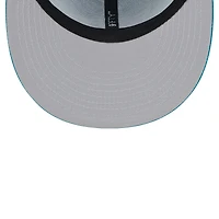 Men's New Era Teal Jacksonville Jaguars Main Trucker 9FIFTY Snapback Hat