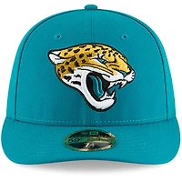Casquette ajustée 59FIFTY Low Profile pour homme des Jaguars de Jacksonville New Era bleu sarcelle