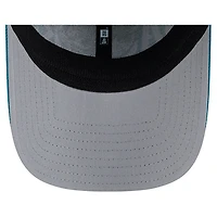 Casquette extensible 39THIRTY Jacksonville Jaguars bleu sarcelle New Era pour homme