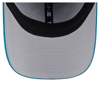Casquette perforée 39THIRTY Flex bleu sarcelle pour homme des Jaguars de Jacksonville New Era