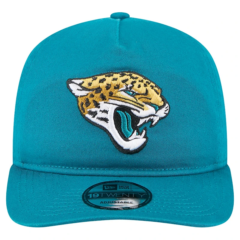 Casquette ajustable New Era Jacksonville Jaguars Team 19TWENTY bleu sarcelle pour homme