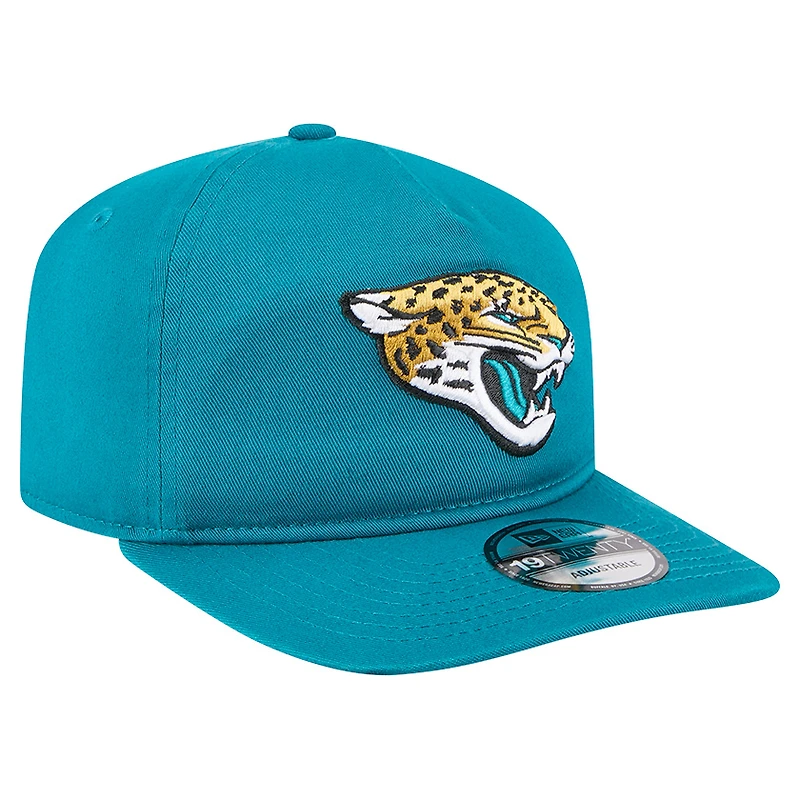 Casquette ajustable New Era Jacksonville Jaguars Team 19TWENTY bleu sarcelle pour homme